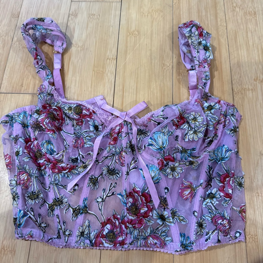 Victoria's Secret Pink Lace Bralette
